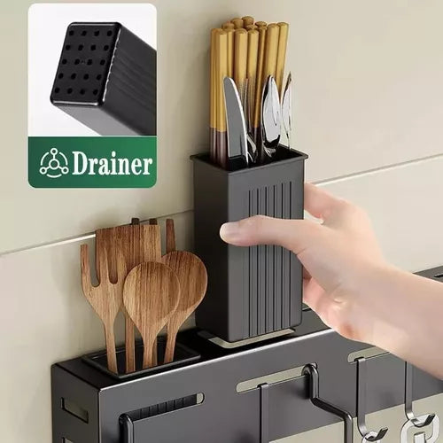 Organizador de Utensilios de Cocina de pared